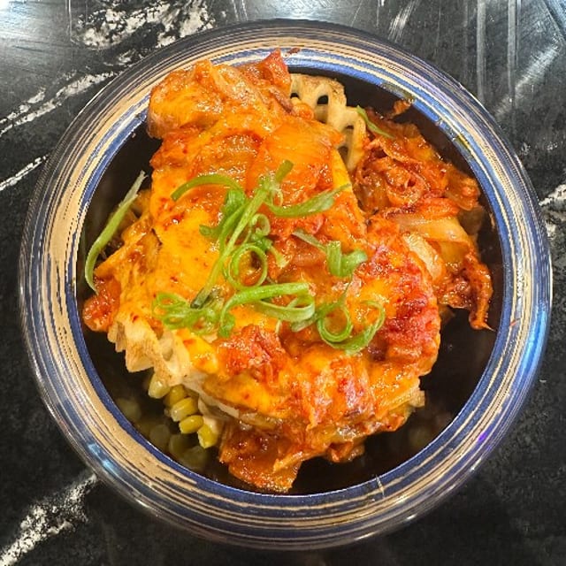 Kimchi Loaded Fries.