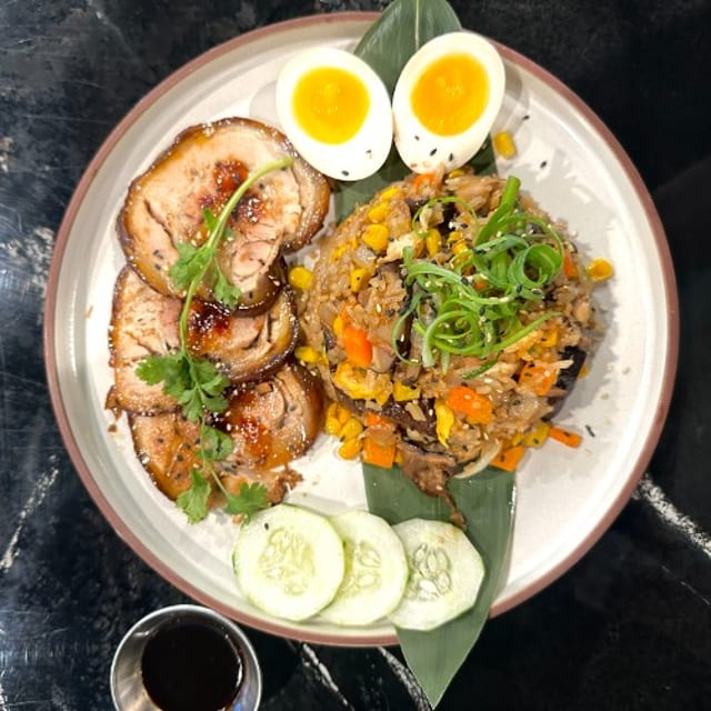 Cha Shu Fried Rice.